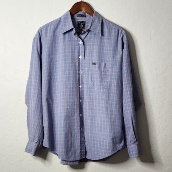 Faconnable Men's Long Sleeve Button-Down Shirt in Size XL - Picture 1 of 4